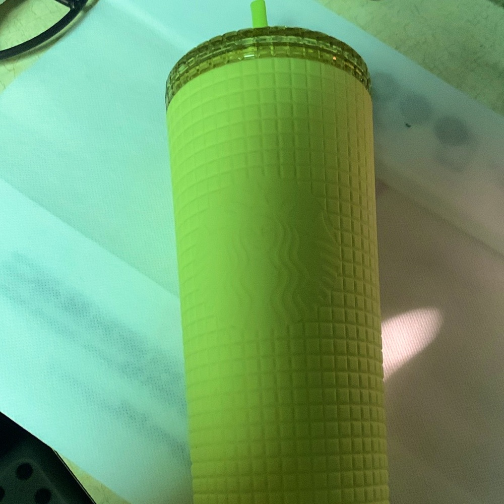Yellow soft touch grid
